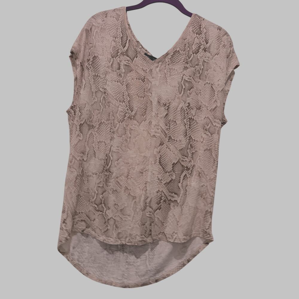 Snake print blouse